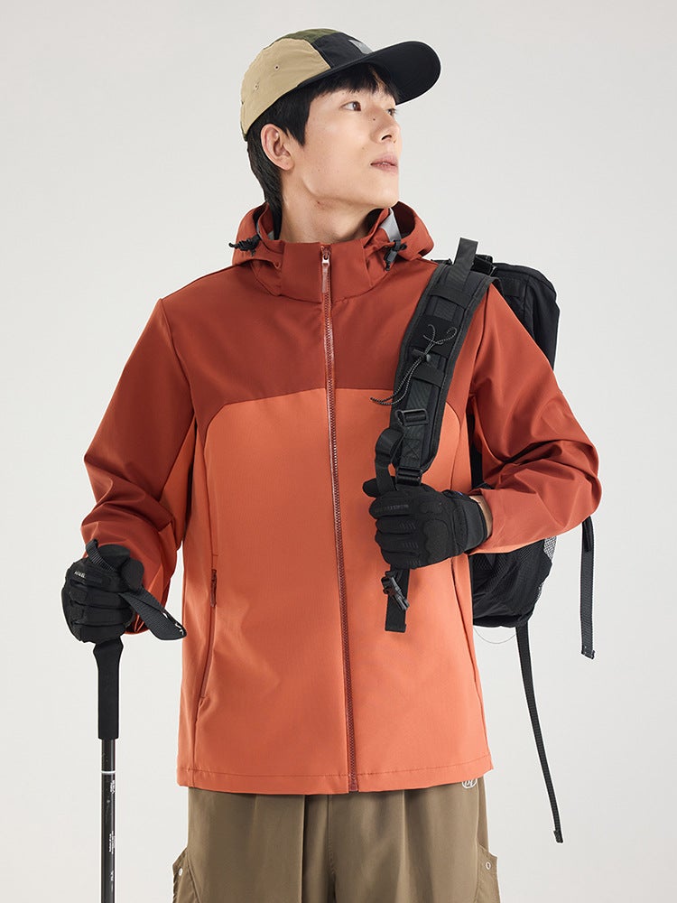 Jhod2025 Women'S Outdoor Mountaineering Windproof And Waterproof Jacket, Single-Layer Men'S Casual Versatile Quick-Drying Jacket - Image 4